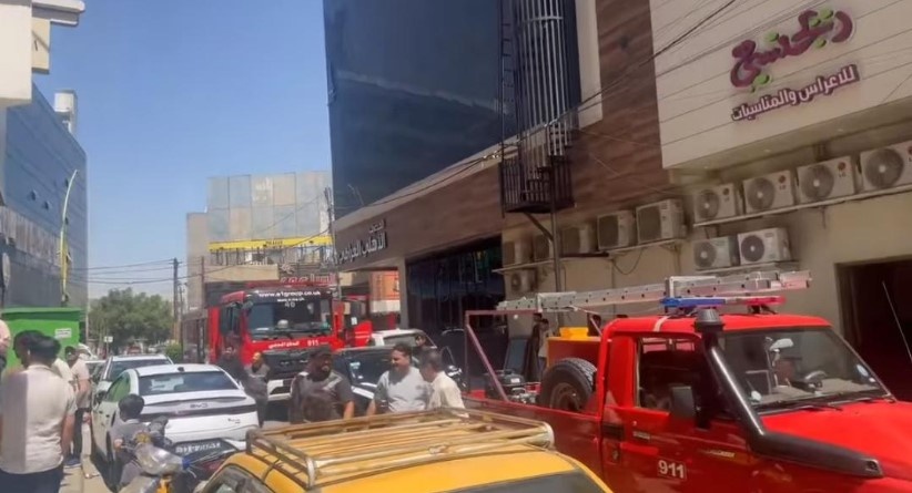 Woman and Child Rescued After Electric Elevator Falls in Al-Aadhamiya Area