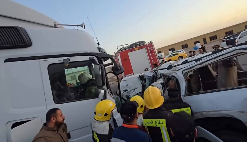 Seven Killed and Two Critically Injured in Horrific Traffic Accident South of Diwaniyah