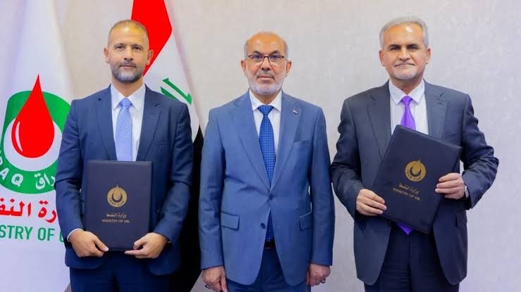 توقيع عقد استراتيجي متكامل لتطوير حقلي بن عمر والسندباد النفطيين - توقيع عقد استراتيجي متكامل لتطوير حقلي بن عمر والسندباد النفطيين - توقيع عقد استراتيجي متكامل لتطوير حقلي بن عمر والسندباد النفطيين - توقيع عقد استراتيجي متكامل لتطوير حقلي بن عمر والسندباد النفطيين - توقيع عقد استراتيجي متكامل لتطوير حقلي بن عمر والسندباد النفطيين - Strategic Integrated Contract Signed to Develop Bin Umar and Sindbad Oil Fields - Strategic Integrated Contract Signed to Develop Bin Umar and Sindbad Oil Fields