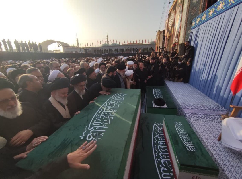 المرشد الأعلى الإيراني يشيد بالمشاركة الواسعة في مراسم التشييع التاريخية - المرشد الأعلى الإيراني يشيد بالمشاركة الواسعة في مراسم التشييع التاريخية - المرشد الأعلى الإيراني يشيد بالمشاركة الواسعة في مراسم التشييع التاريخية - المرشد الأعلى الإيراني يشيد بالمشاركة الواسعة في مراسم التشييع التاريخية - المرشد الأعلى الإيراني يشيد بالمشاركة الواسعة في مراسم التشييع التاريخية - Iranian Supreme Leader Praises Massive Participation in Historic Funeral Processions - Iranian Supreme Leader Praises Massive Participation in Historic Funeral Processions