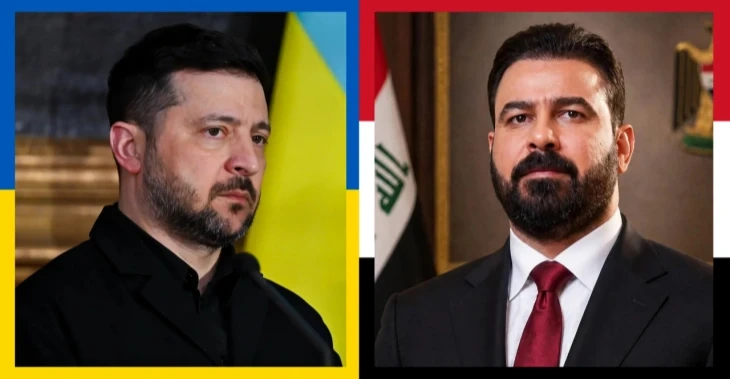 الرئيس الأوكراني يهنئ رئيس الوزراء بالعيد الوطني ويؤكد حرصه على توسيع التعاون الثنائي - الرئيس الأوكراني رئيس الوزراء العيد الوطني العراقي التعاون الثنائي Ukrainian President Prime Minister