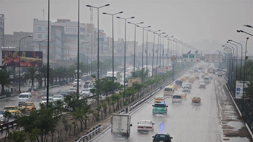 Meteorological Authority Expects Scattered Showers and Gradual Temperature Rise in Iraq - بيئة الأنواء الجوية طقس العراق أمطار Environment Meteorological Authority