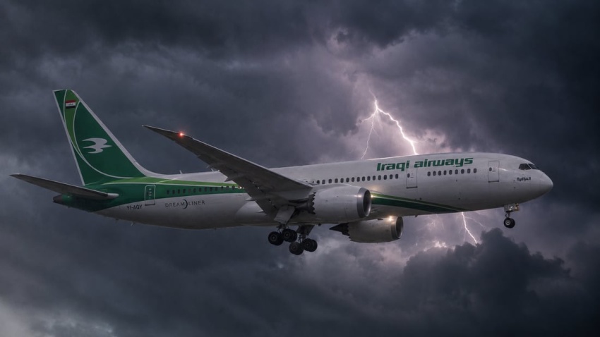 Meteorological Authority Issues Thunderstorm Warning for Civil Aviation - الأنواء الجوية الطيران المدني عواصف رعدية الطقس Meteorology Civil Aviation