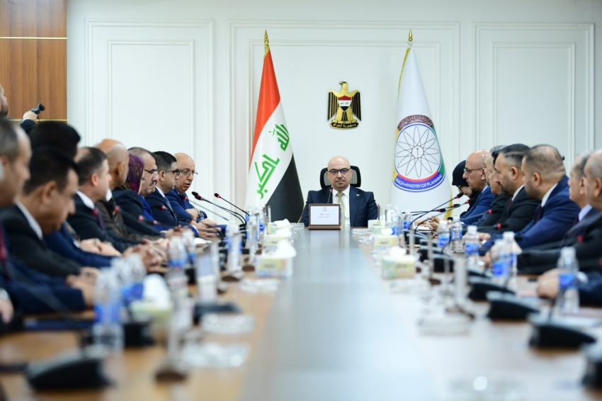 Minister of Planning Directs Institutional Performance Upgrade and Digital Outreach - وزارة التخطيط قتيبة غازي مجيد الأداء المؤسسي التحول الرقمي Ministry of Planning Institutional Performance
