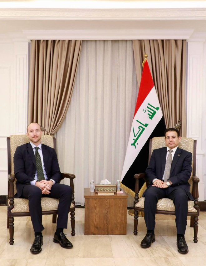 High-Level Security Talks to Enhance Bilateral Cooperation Between Iraq and Norway - مستشار الأمن القومي العلاقات العراقية النرويجية التعاون الأمني الاستقرار الإقليمي العلاقات العراقية National Security Advisor