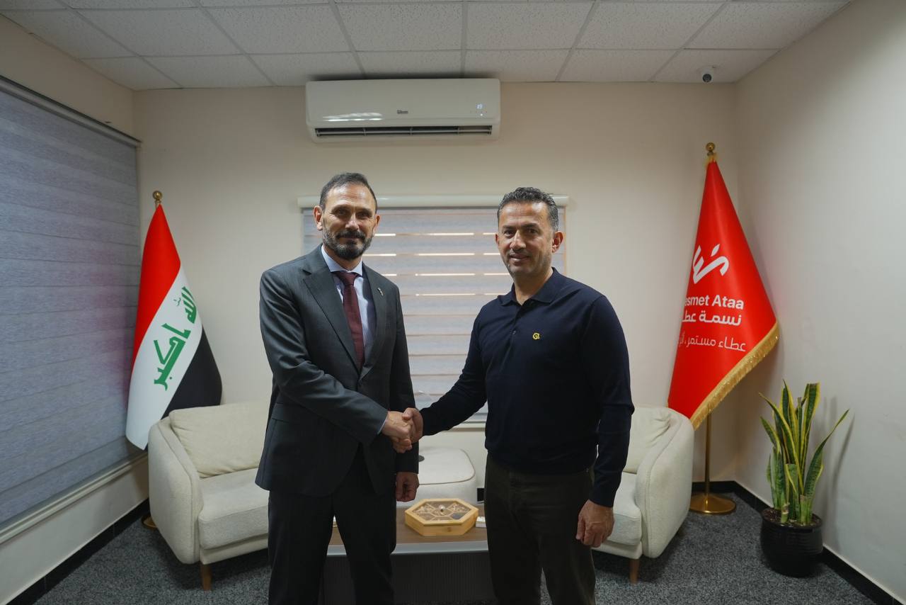 مجموعة كي والمنظمة الدولية للهجرة تبحثان تعزيز التدريب وتمكين الشباب في العراق - مجموعة كي بهاء عبد الحسين المنظمة الدولية للهجرة تمكين الشباب التدريب المهني Qi Group