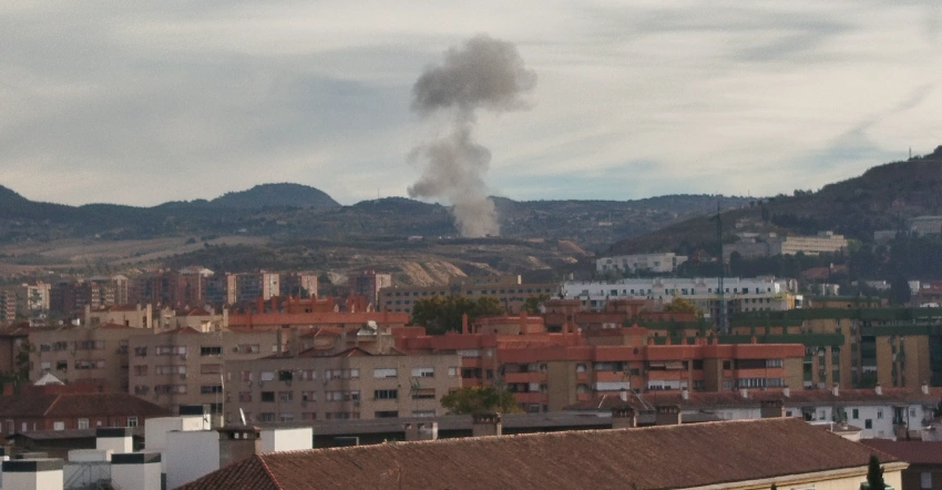Five Workers Injured in an Explosion Inside an Ammunition Factory in Southern Spain - إسبانيا انفجار مصنع غرناطة إصابات عمال Spain